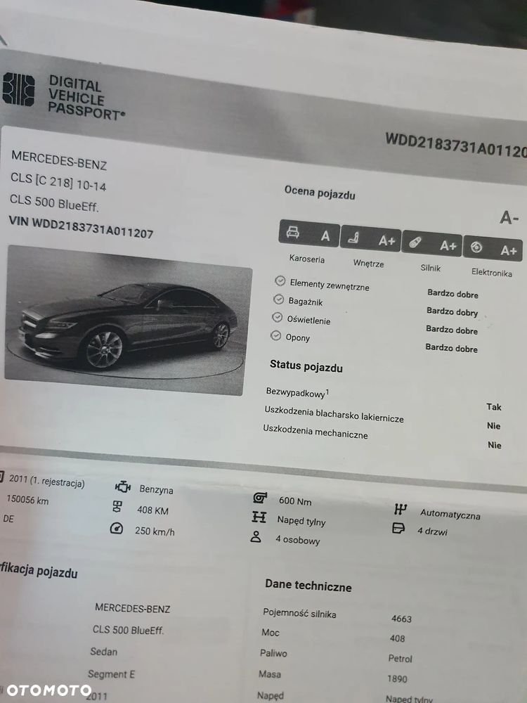 Mercedes-Benz CLS 500 BlueEFFICIENCY - 14