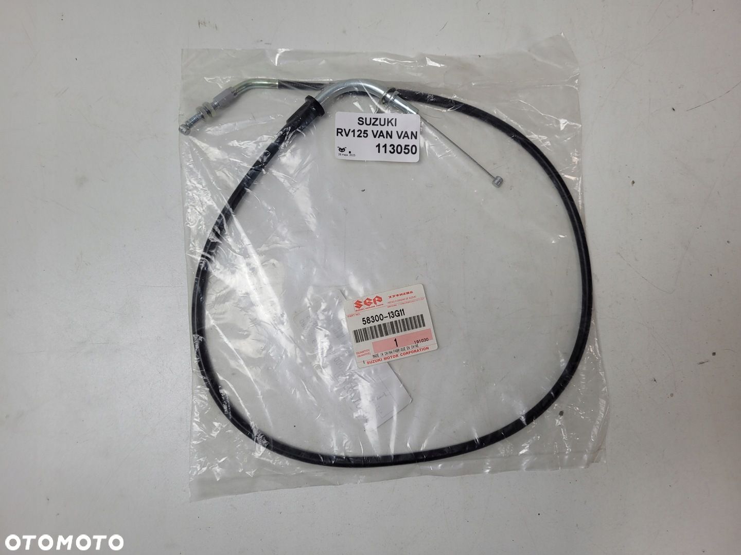 SUZUKI RV125 VAN VAN 03-16 LINKA GAZU 1 58300-13G11 - 1