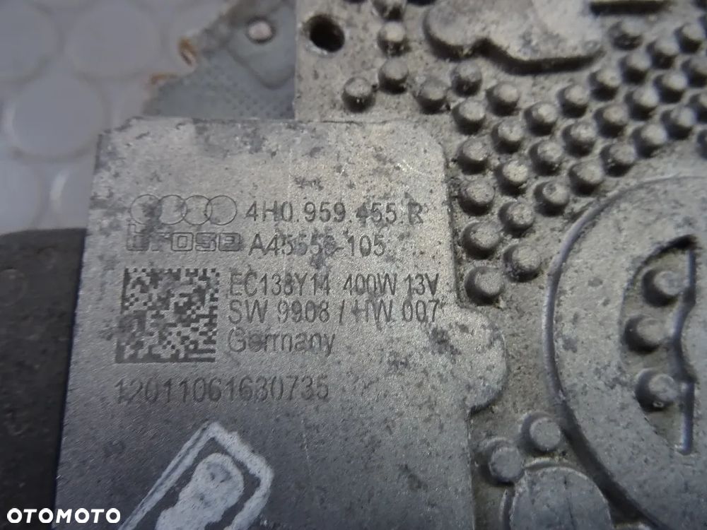 4H0959455R wentylator chlodnicy silnik 3.0 TDI Audi A8 D4 A6 czesci - 2