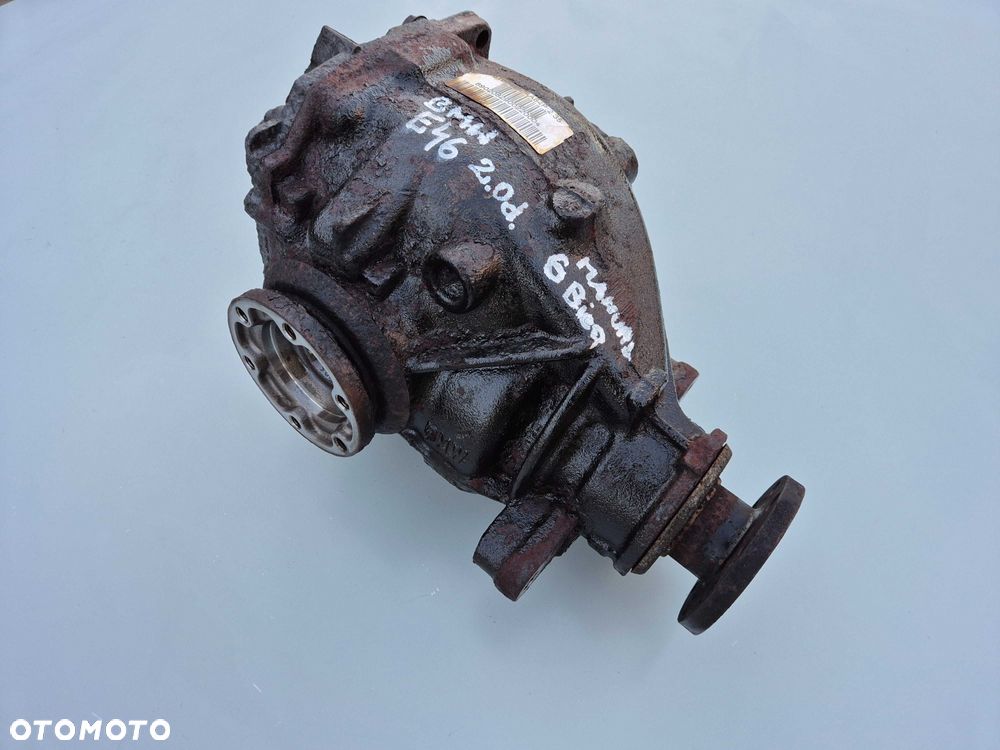 Tylny Tył Most Dyferencjał 2,35 BMW E46 2.0d Manual 6-Bieg Dyfer - 4