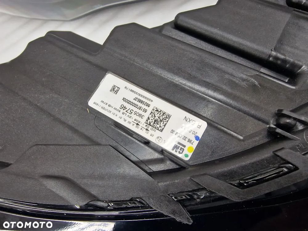 OPEL ASTRA K V 15-  IDEALNA FULL LED PRAWA LAMPA PRZEDNIA PRZÓD , NR 39055746 , INTELLI LUX , NR AUKCJI LL477 - 7