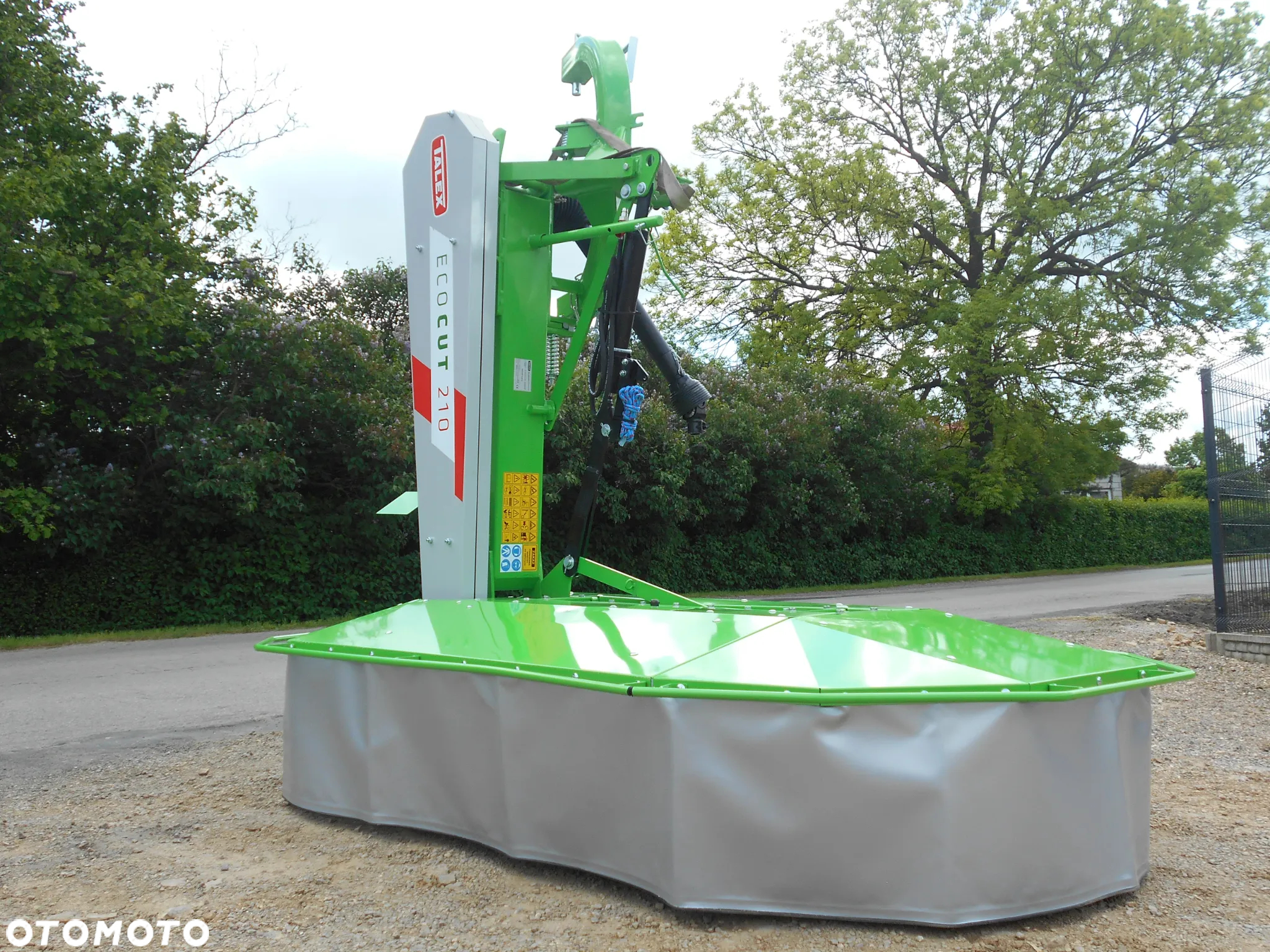 Kosiarka rotacyjna TALEX 1,35-2,10m / HYDRAULICZNA/ wał wom OD RĘKI - 4