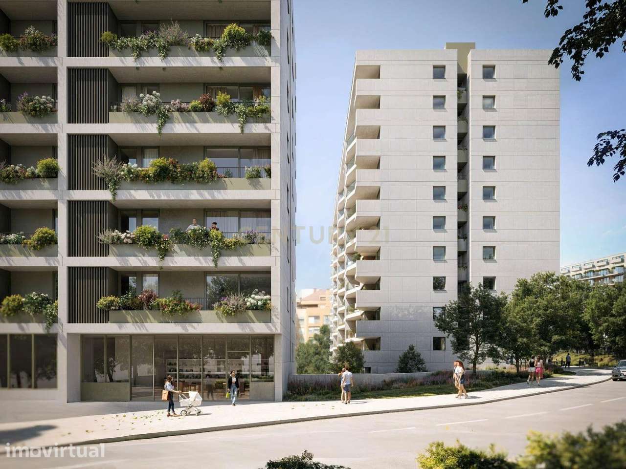 Apartamento T2 The Urban em Canidelo - Grande imagem: 5/8