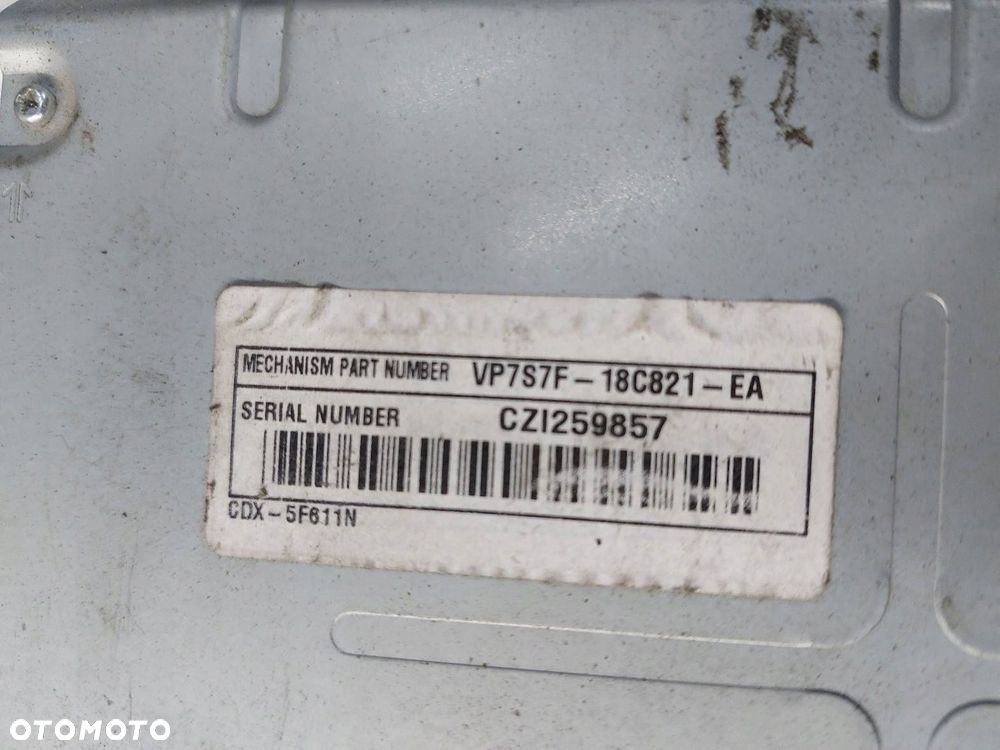 RADIO ODTWARZACZ + ZMIENIARKA + RAMKA FORD FOCUS MK2 4M51-18522-FCW - 8