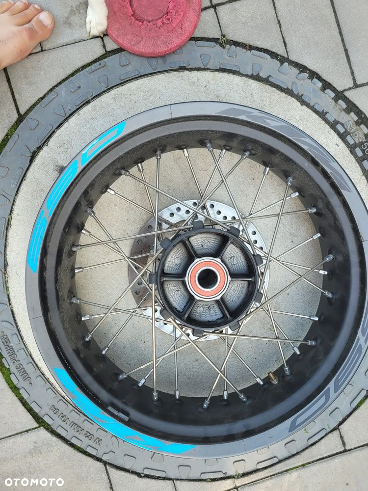 Felga tył, tylna, tarcza hamulcowa tył KTM 690 SMC-R - 8