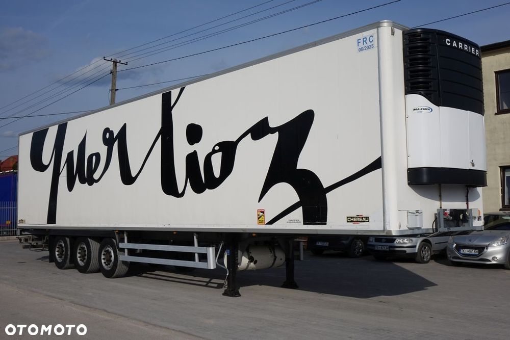 Chereau CHŁODNIA / CARRIER MAXIMA 1300 / OSIE BPW / OŚ PODNOSZONA / KOSZ NA  KOŁO ZAPASOWE - 3