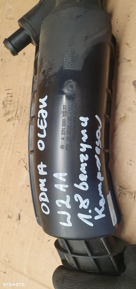 Odma separator oleju rura Mercedes E-Klasa W211 1.8 K A2710901537 - 9