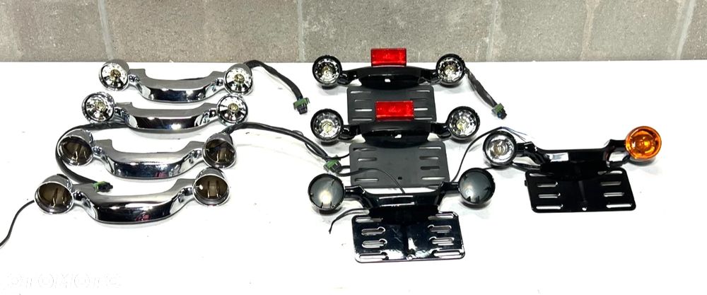LAMPA TYLNA BŁOTNIKA HARLEY TOURING STREET GLIDE ROAD GLIDE SPECIAL 09- 23 - 1