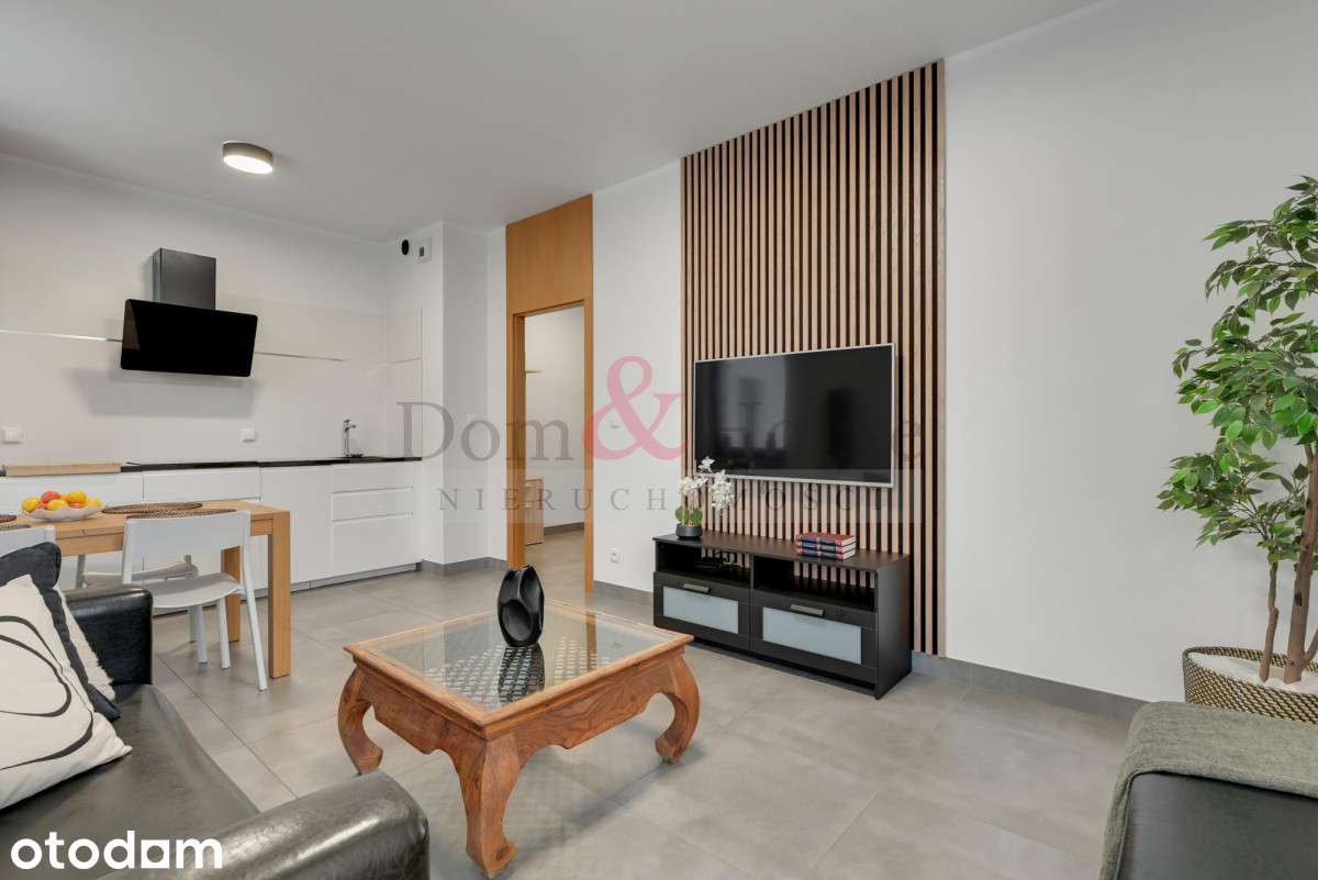 Dwupokojowy apartament z balkonem/ centrum Gdańska