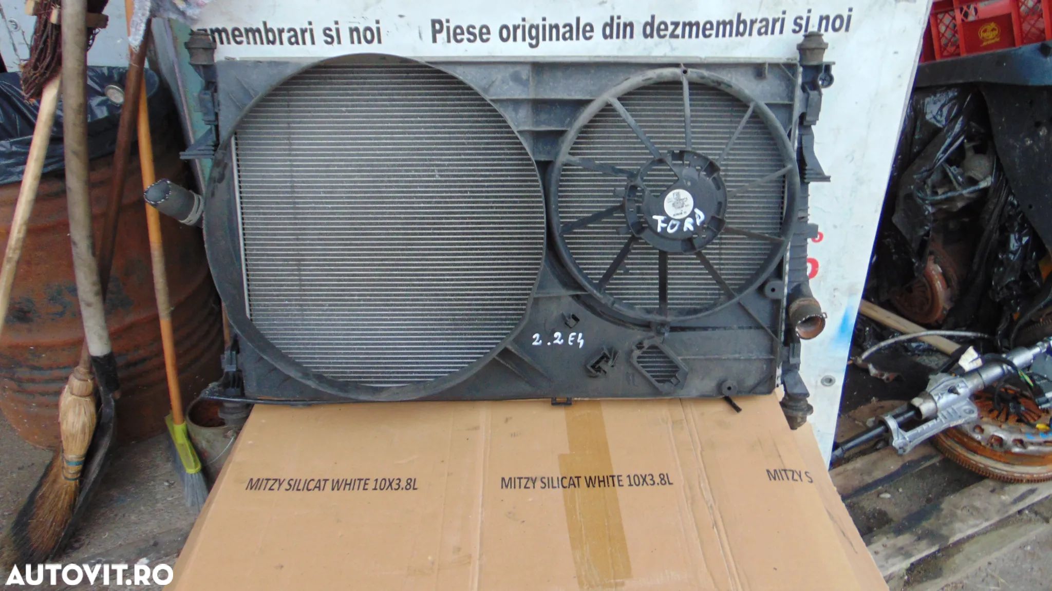 Difuzor radiator racire Ford Transit 2.4 2.2 carcasa ventilator transit 2.4 si 2.2 - 1