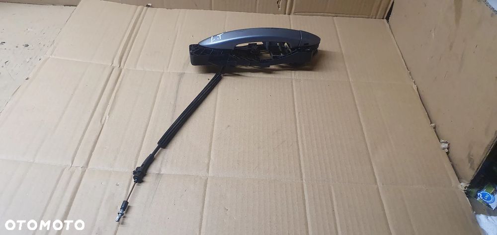 Klamka lewy tył tylna lewa mocowanie VW Passat B6 LA7T 3C0837885G - 1
