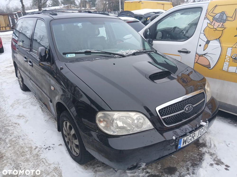 kia carnival maska zderzak lampa grill błotnik drzwi zbiornik paliwa szyba lusterko klamka klapa - 1