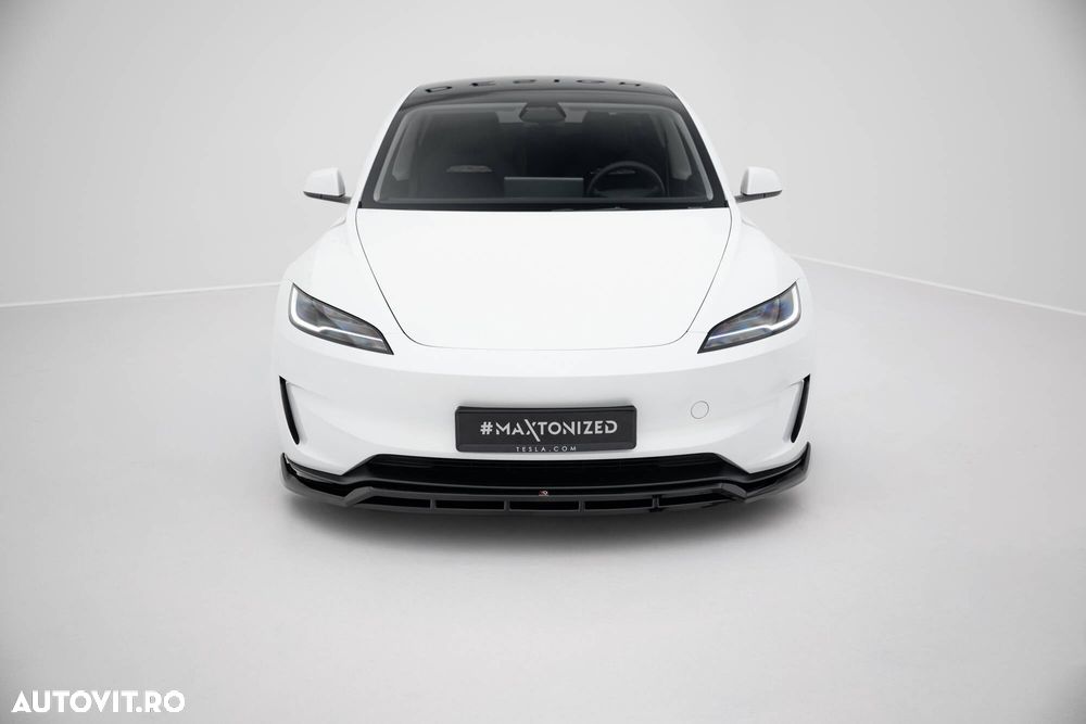 Elemente tuning Tesla Model 3 Highland eleron difuzor prelungire bara fata spate - 3