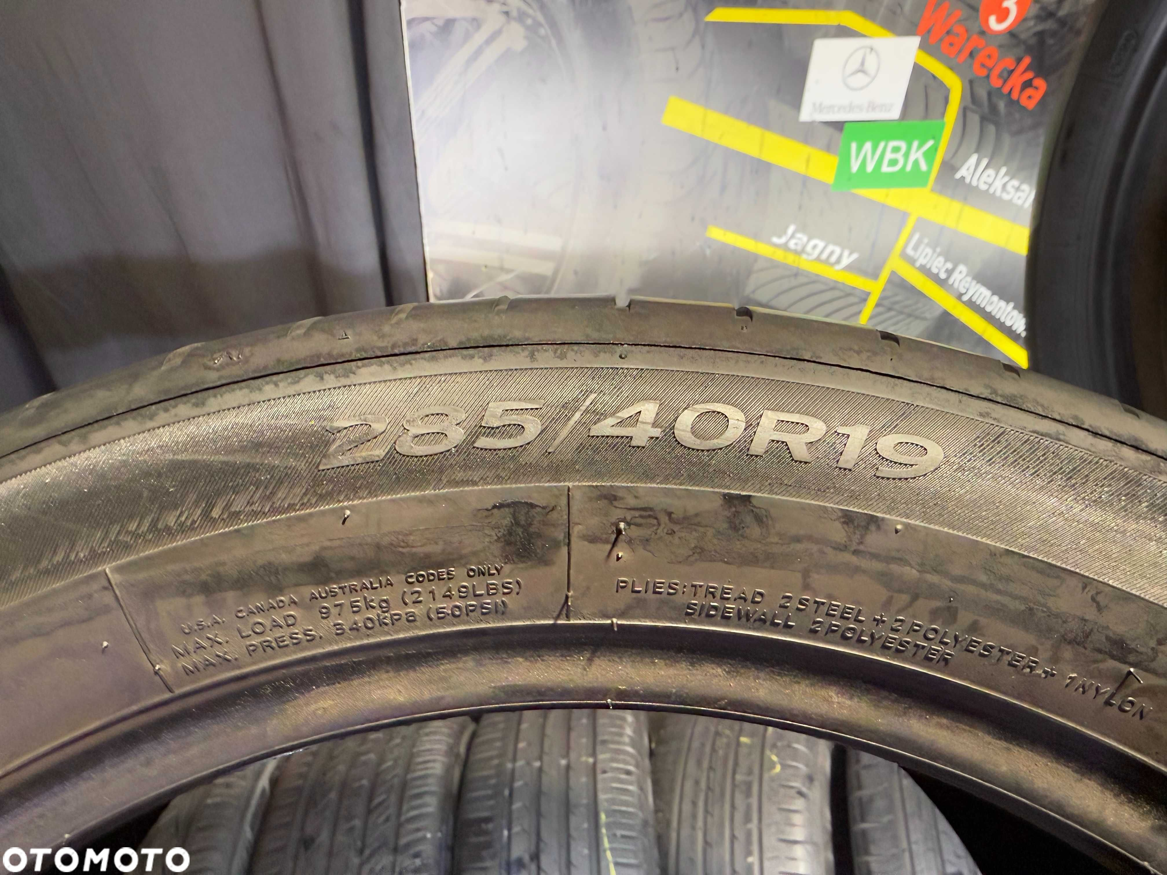 Opony Letnie 285/40/19 HANKOOK VENTUS #500 - 3