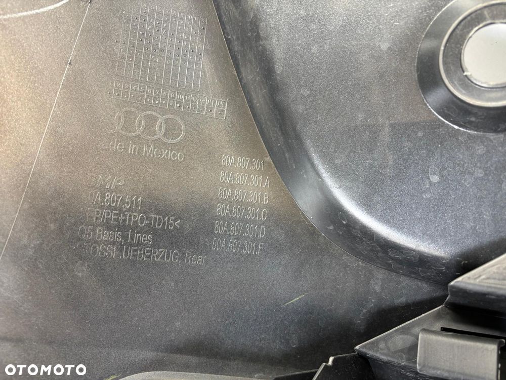 Audi Q5 II 80A Lift Zderzak Tył Tylny 80A807301 80A807527A - 12