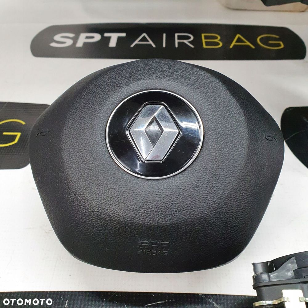 RENAULT MEGANE IV 4 GT DESKA ROZDZIELCZA HEAD UP START STOP KONSOLA KOKPIT PULPIT PODUSZKI AIRBAG AIR BAG PASY KIT SET - 6