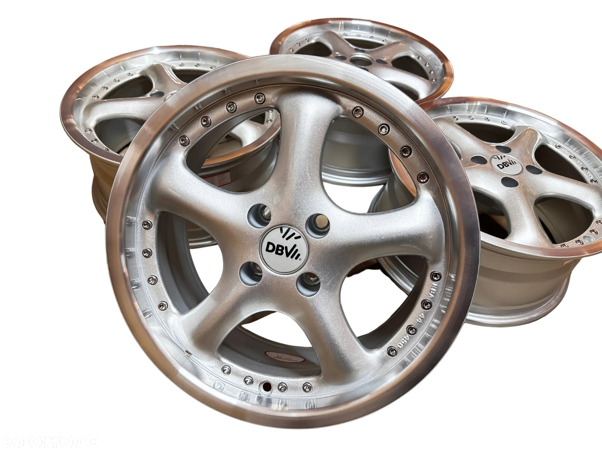 NOWE FELGI ALUMINIOWE FELGI ALU DBV BAHAMA R16 ET35 4X100 KOMPLET VOLKSWAGEN SKODA RENAULT SEAT - 3