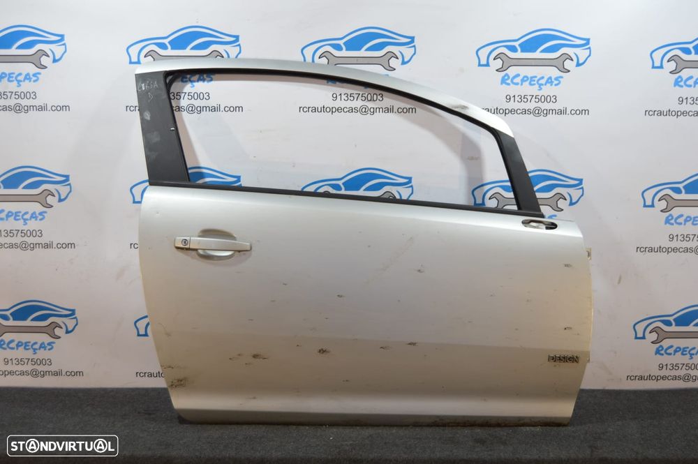 PORTA FRENTE FRONTAL DIREITA OPEL CORSA D S07 FECHO ELEVADOR MOTOR PUXADOR VIDRO
