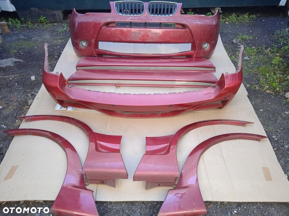 Zderzak Przedni Tylny Listwy Progi BMW X3 E83 AERO M Pakiet 470 - 1