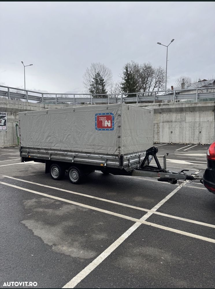 Stema Prelata Platforma Axa dubla 3500 Kg - 4