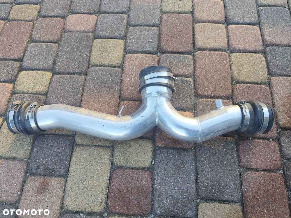 Jaguar XF XFR 5.0 V8 rura dolotu aluminiowa polerowana