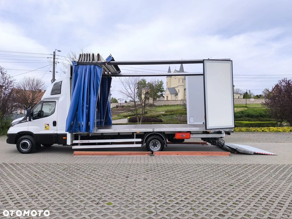 Iveco Daily 70C18 Sypialnia 2 Łóżka, WINDA!, 15 Palet, 2x Firana + Zsuwany Dach! - 9