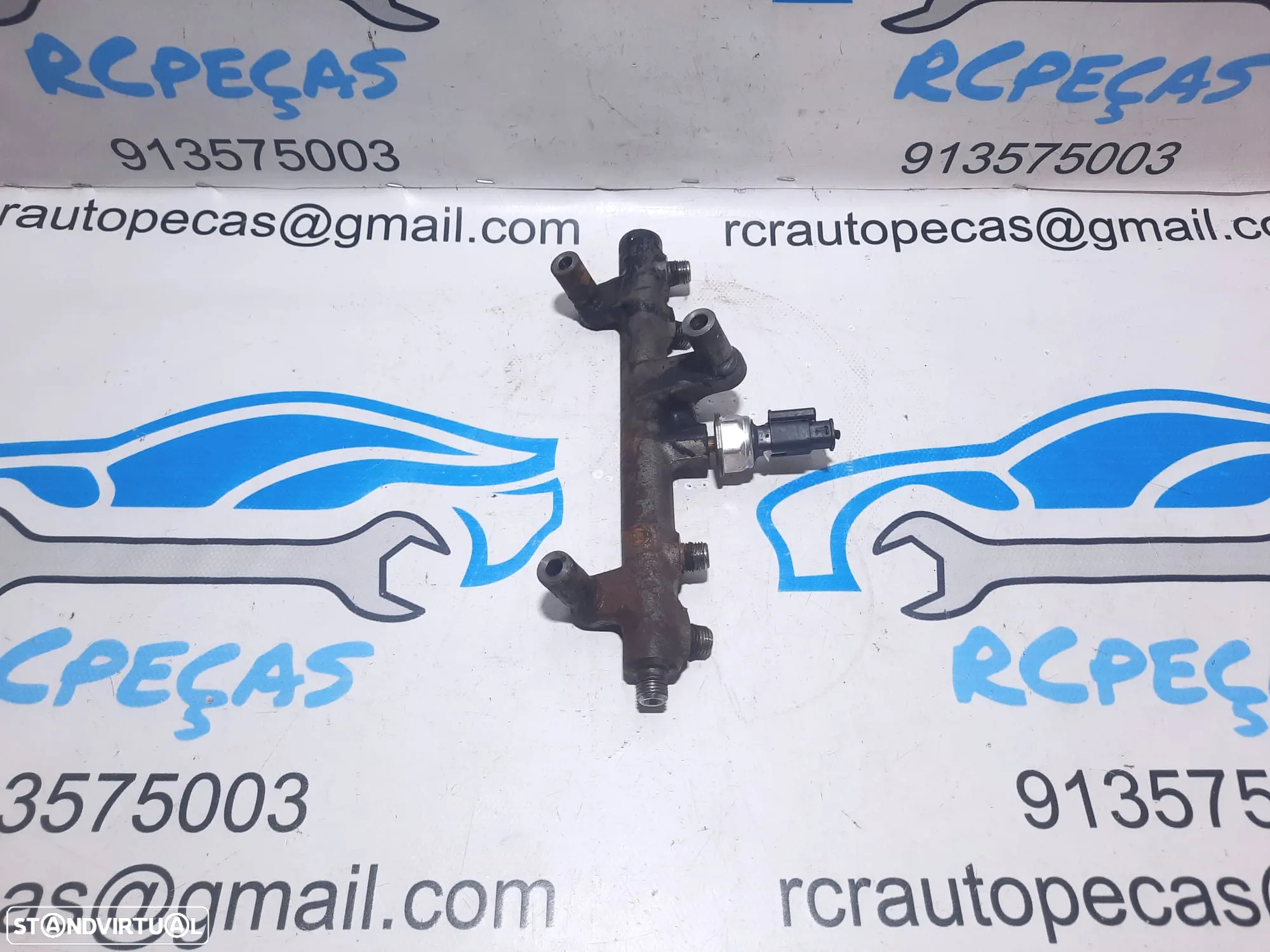 REGUA INJETOR INJETORES PEUGEOT 3008 2.0 HDI 16V 163CV RHH 9681909680 28497Z01 5008 RCZ EXPERT 508 807 FORD KUGA GALAXY SMAX S-MAX MONDEO FOCUS CITROEN C4 C5 JUMPY C8 DS5 DS3 INJECTOR INJECTORES - 6