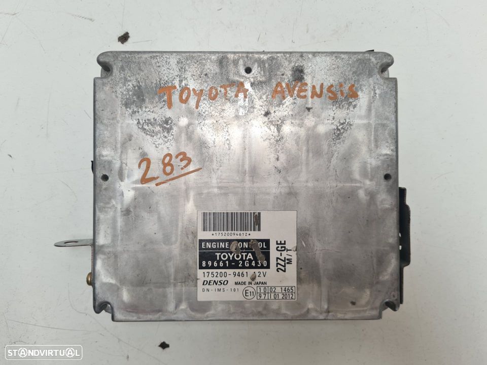 CENTRALINA DENSO | REF. 89661 - 2G430 175200 - 9461 | TOYOTA CELICA 1.8 2ZZGE / AVENSIS; - 2