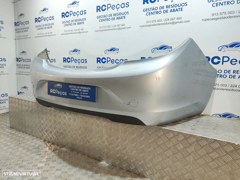 Parachoques traseiro trás original Opel Insignia A Carro Facelift com sensores de estacionamento - 2