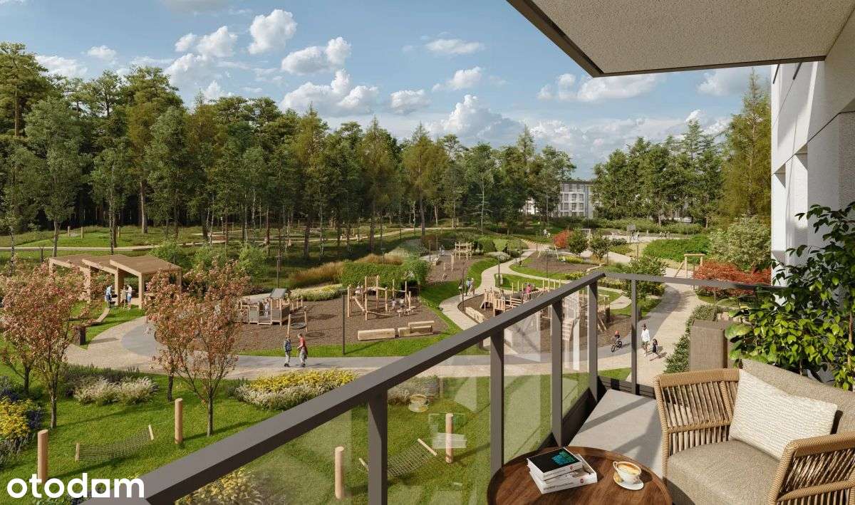 3 pokoje, loggia i zielona okolica- Gdynia Dąbrowa