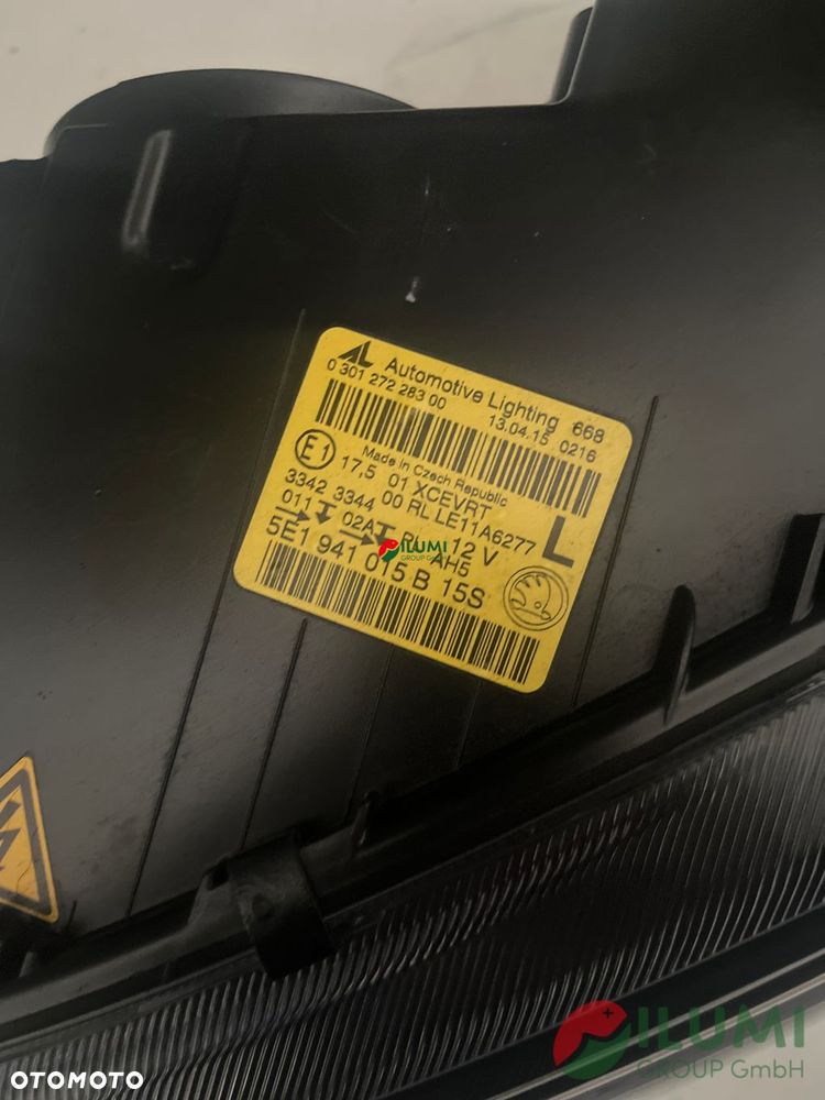 Skoda Octavia 3 Xenon Reflektor Lewy 5e1941015b - 7