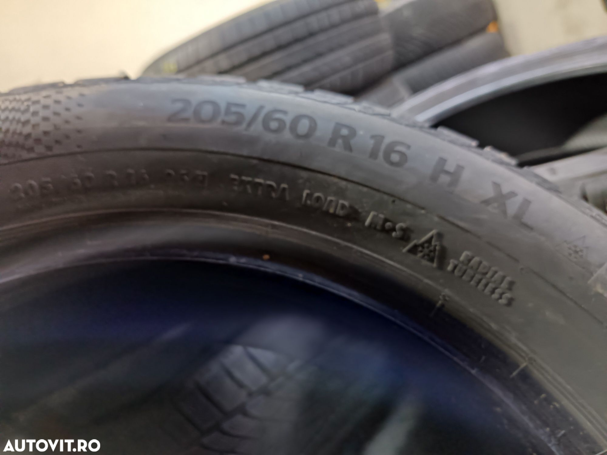Anvelope MS iarna 205 60 16 continental 2021 și 2020 5.5-6.5mm - 6