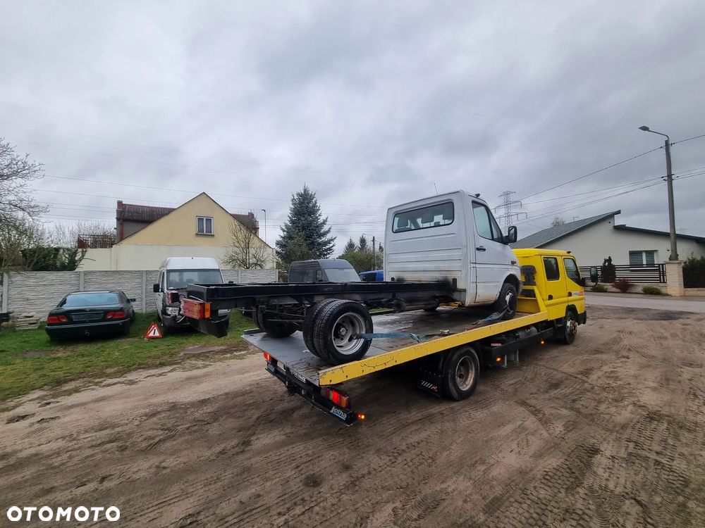 Sprinter 412 wywrotka meiller blokada mostu - 2