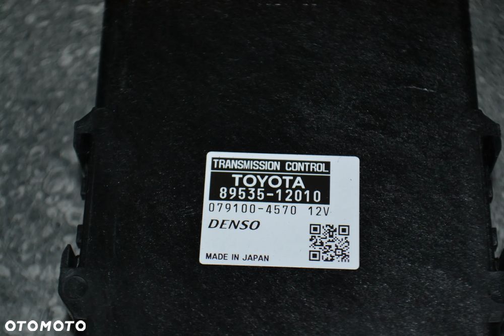 TOYOTA HYBRID MODUŁ STEROWNIK AUTOMATYCZNEJ SKRZYNI BIEGÓW 89535-12010 - 2