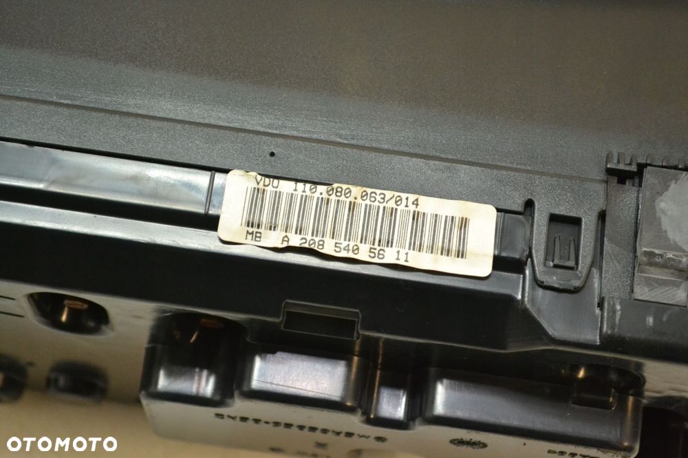 MERCEDES W208 CLK 2.3 KOMPRESOR EUROPA AUTOMAT LICZNIK ZEGARY 2085405611 - 5