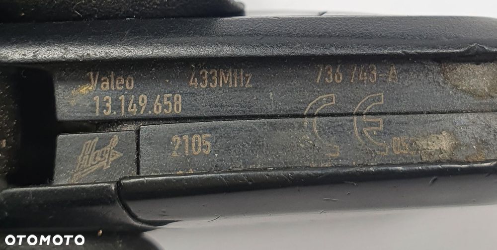 STACYJKA PILOT KLUCZYK OPEL ASTRA III H 2421430 - 6