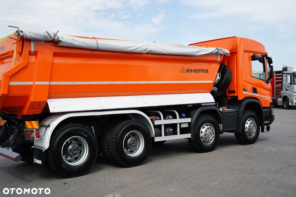 Scania / P 420 / XT / EURO 6 / WYWROTKA / 8 X 4 / ŁAD. 18 500 KG - 40