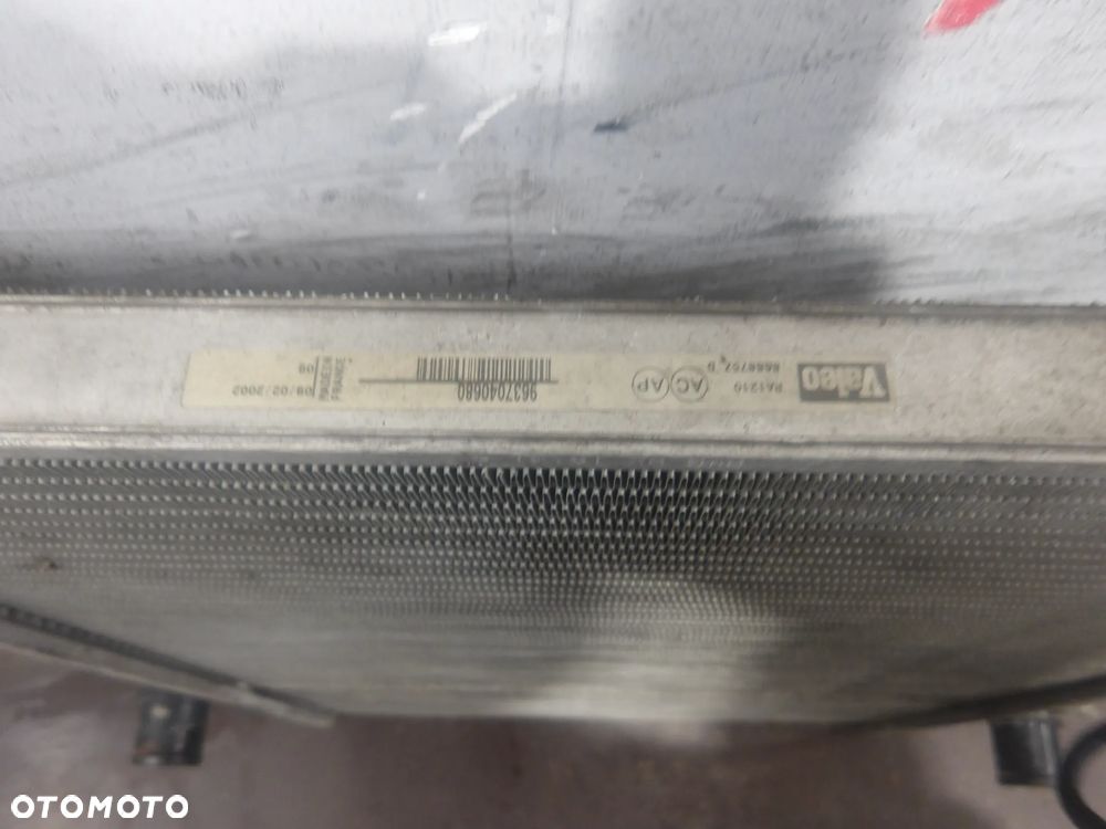 PEUGEOT 307 2.0B HB 5D CHŁODNICA WODY 9637040680 - 3