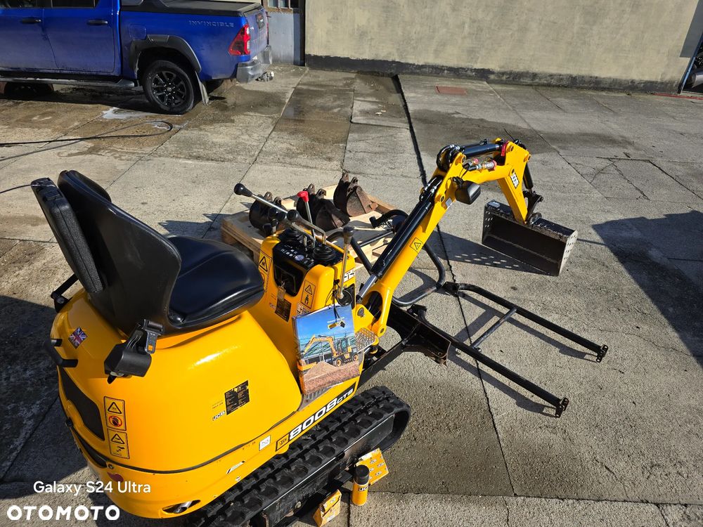 JCB Jcb 8008 cts 2018 rok tylko 207 moto godzin jak NOWA 4 Łyżki ideał dostawa - 7