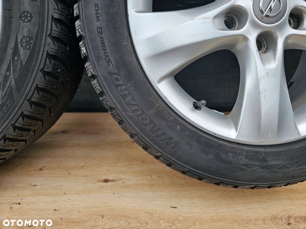 KOŁA FELGI ALUMINIOWE OPONY ZIMOWE OPEL ASTRA J K ZAFIRA C R17 7J 5x115 ET44 225/50/17 - 7