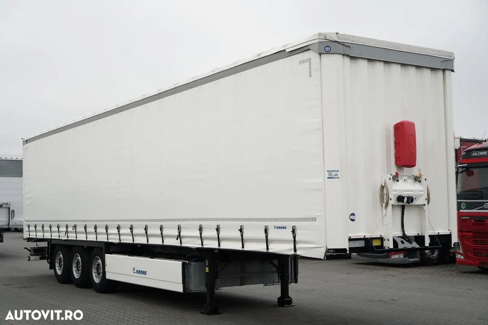 Krone CORTINĂ KRONE / COȘ PENTRU PALEȚI / 2 AXE RIDICATIVE / IMPORTAT 2024 - 1