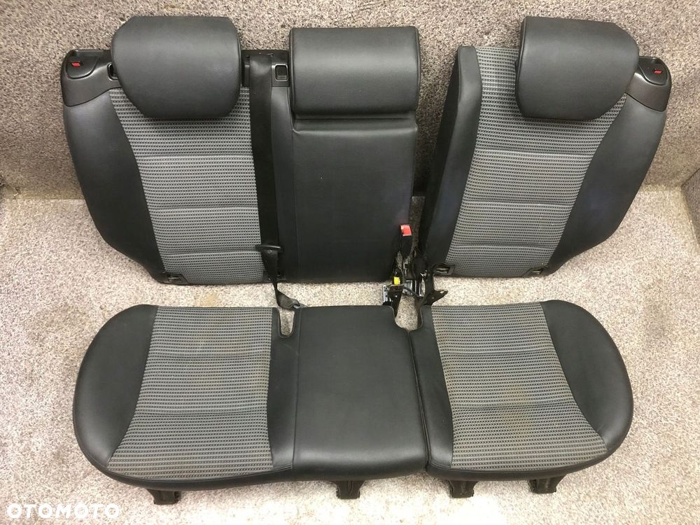 W245 kanapa tyl polskora zamek prawy lewy ISOFIX - 2