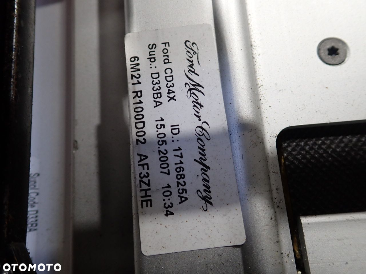 PODŁOGA SCHOWEK BAGAŻNIKA WYSUWANA FORD S-MAX I 6M21-R100C11-AF  6M21-R100D02-AF3ZHE - 7