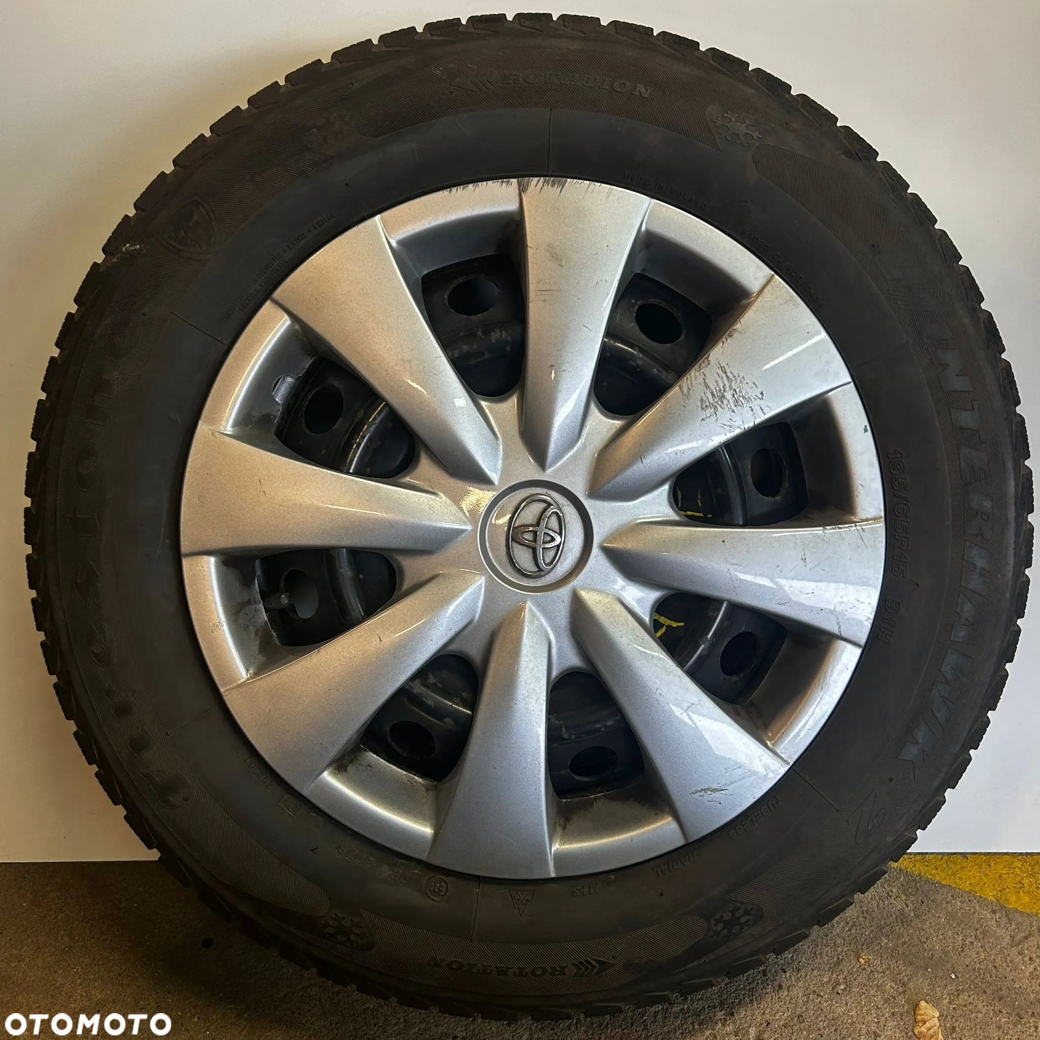 Felga stalowa Toyota OE 2150668 6Jx15" 5x114.3 ET39 + kołpak - 3