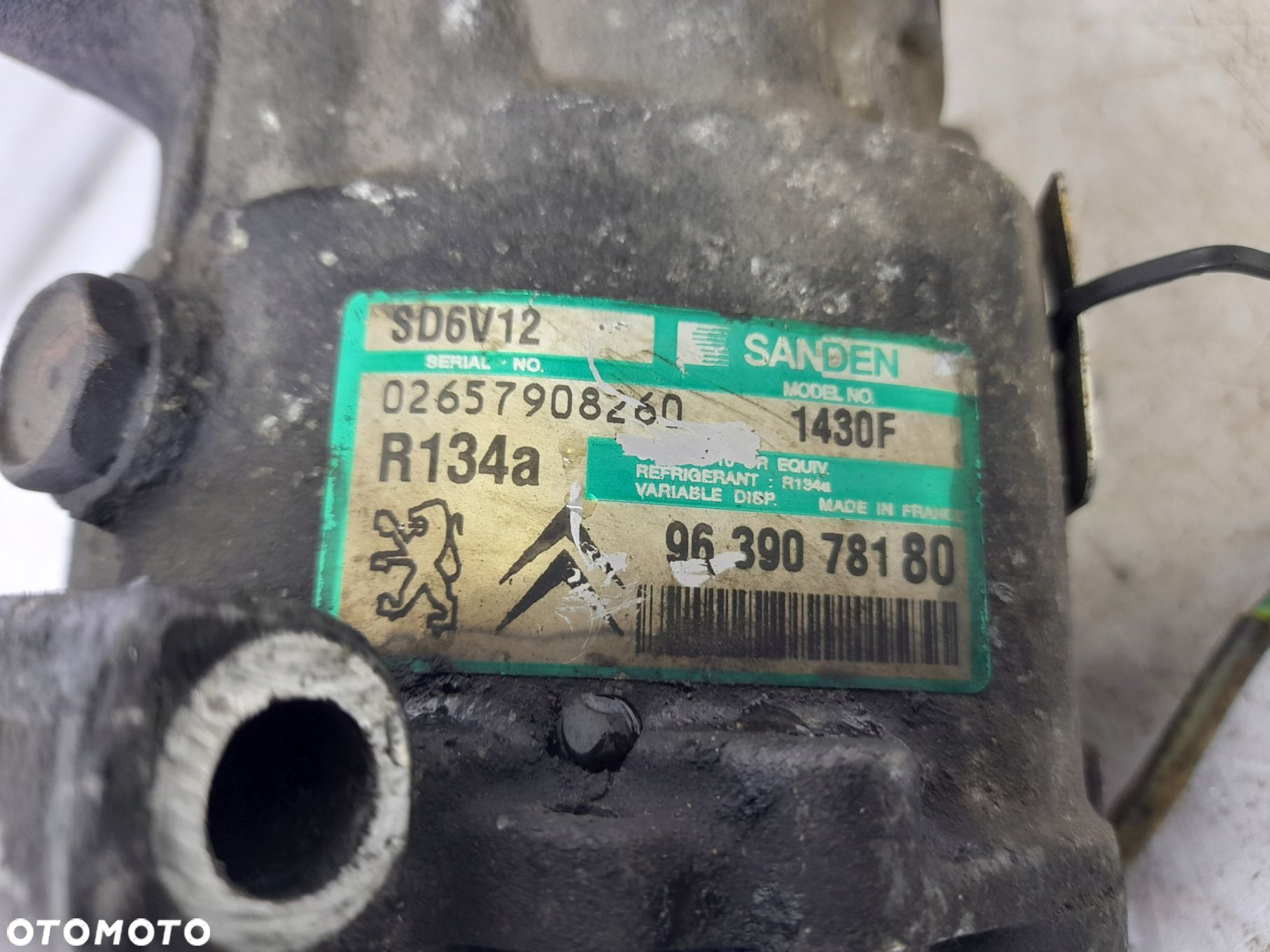 Xsara Picasso Kompresor Klimatyzacji 9639078180 - 6