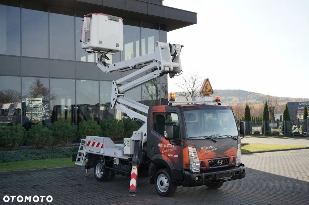 Nissan CABSTAR / ZWYŻKA 16,3 METRÓW / FRANCE ELEVATEUR /  BLIŹNIAK / UDŹWIG - 200 kg / 4 PODPORY / - 3