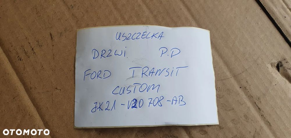 Uszczelka drzwi prawy przód przednia prawa Ford Transit Custom MK8 JK21-V20708-AB - 9