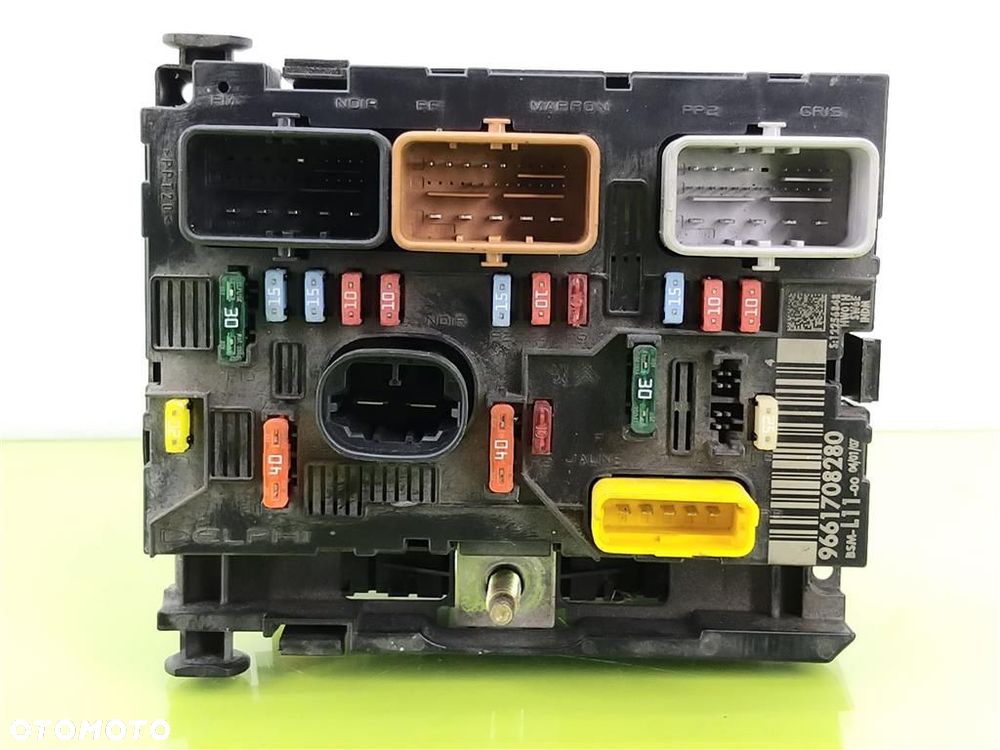 Moduł BSM sterownik Peugeot 307 I 2001-2008 DELPHI 9661708280 - 1