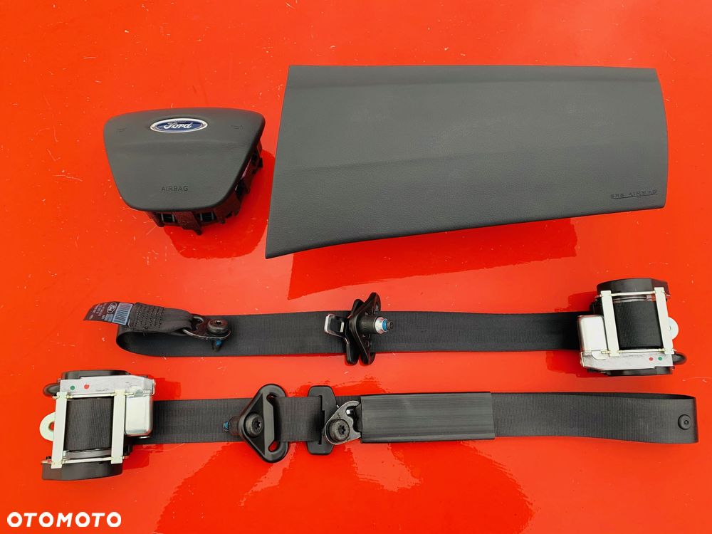 FORD MUSTANG B-MAX C-MAX S-MAX KUGA GALAXY TRANSIT TOURNEO COURIER CUSTOM CONNECT FLEX RANGER EXPLORER EXPEDITION ESCAPE PUMA MONDEO FUSION FOCUS FIESTA KA PLUS + EDGE ECOSPORT PODUSZKA POWIETRZNA KURTYNA FOTELA W FOTEL AIRBAG PASY PAS NAPINACZ DOPINACZ DESKA KONSOLA - 25