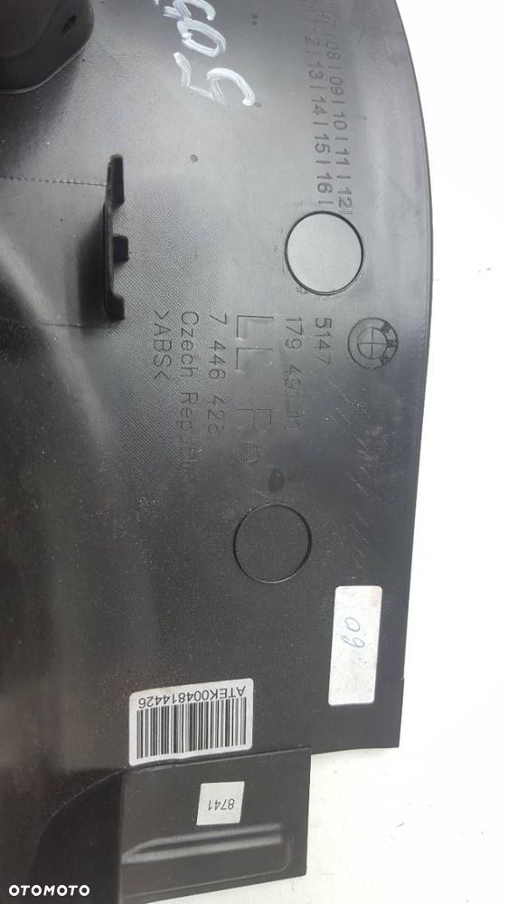OSŁONA PROGU SŁUPKA PRAWY PRZÓD BMW 3 G20 G21 2021 - 4